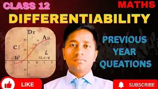 Previous year question of  differentiation Class 12 math | Class 12 differentiability PYQ | 