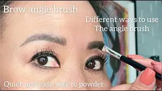 Brow angle brush