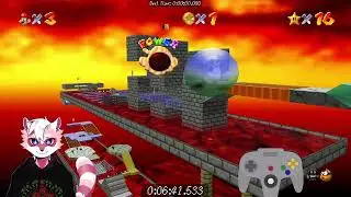 Mario 64 Coop Deluxe 16 Stars Speedrun 3 Players 10m 22s 200ms Ft @MarioQui&ntilde;onezM  y @eliasdaz120