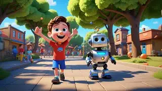 Walk Like a Robot | Fun Movement Song for Kids | Preschool Action Rhymes