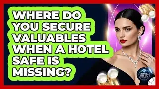 Where Do You Secure Valuables When A Hotel Safe Is Missing?