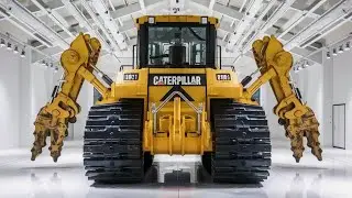 Caterpillar D1000 Is a Mega Monster Bulldozer That Destroys Everything inIts Path! #autopulseamerica