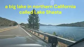 Beautiful scenic view and driving to nature in the Northern California Mountain.