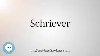 Schriever (How to Pronounce Cities of the World)💬⭐🌍✅