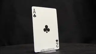 Ace of Clubs / 2 of Clubs - Mis-Indexed - Bicycle Gaff Playing Card - House of Chuckles