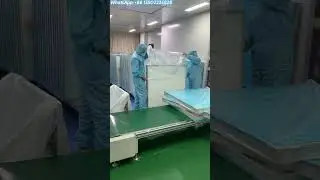 Cleanroom Equipment Manufacturing | hepa filter workshop #cleanroom factory #machine #cleanroom