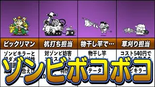 【にゃんこ大戦争】対ゾンビ最強キャラランキングTOP9【ゆっくり解説】