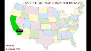 USA Rollover Map Plugin for Osclass Created by Rackons.com