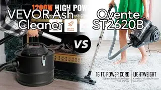 VEVOR Ash Cleaner Vs Ovente ST2620B - Which One Is Better? (specs Comparison)
