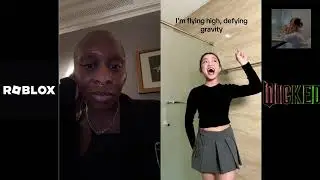 Cynthia Erivo Reacting to Kaycee's Defying Gravity
