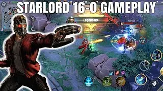 New Marvel Super War Mobile Moba | Star Lord Gameplay