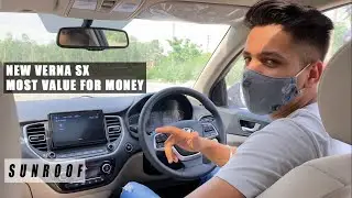 New Hyundai Verna SX 2021🔥| Features| Interior | Exterior| Detailed Review|Value for money variant!