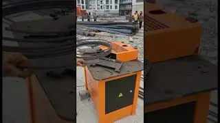 Machines &agrave; fa&ccedil;onner les armatures #construction #batiment #fypシ #foryou #btp #armatures #chantier