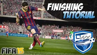 FIFA 15 FINISHING TUTORIAL / THE DOUBLE TAP TRICK / HOW TO SCORE EASY GOALS