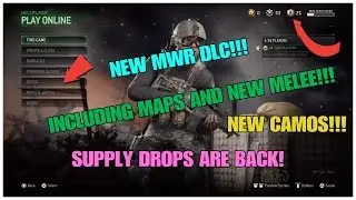 New MWR DLC Update! New melee! New Maps!