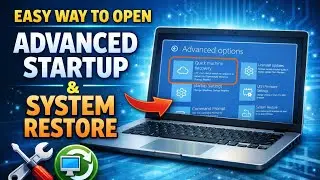 How to open Advance options in windows11||Laptop Boot Problem Fix #windows11#StartupRepair