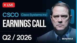 Cisco Systems Q2 FY26 Earnings Call | $CSCO | 🔴WATCH LIVE