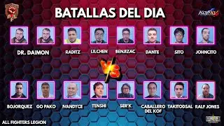 LIGA DE KOF XV Y FATAL FURY TEAM AFL