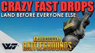 GUIDE: Land BEFORE EVERYONE ELSE, Crazy fast drops in PUBG