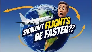 If the Earth Spins, Why Don&rsquo;t Planes Just Fly Faster?