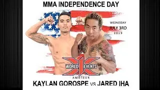 3 Kaylan Gorospe vs Jared Iha : Hawaii MMA