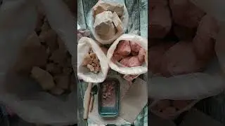 Crispy Clay Rock Packing Live #clay #minerals #asmr #asmrsounds #chalk #chalkasmr