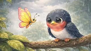 Randi și Ploaia 🌧️ | Cântec pentru copii despre curaj și frumusețea naturii | Mica Lume Fermecată