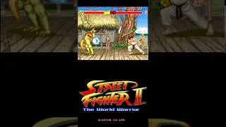 Ryu vs Blanka #streetfighter #arcade #fliperama