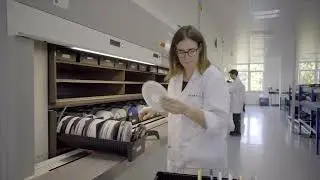 Rotomat with ESD design: Automated electronic storage with Industore