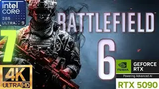 RTX 5090 - BATTLEFIELD 6 4K 60FPS RAY TRACING ON ULTRA REALISTIC GRAPHICS Gameplay #7 No Commentary