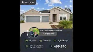 Check out my new listing Address: 8953 Windlass Cv Parrish, Fl, 34219