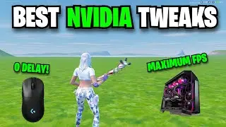 The *BEST* Nvidia Settings To BOOST FPS & LOWER DELAY! (OPTIMIZATION GUIDE)