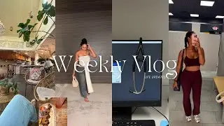 weekly vlog |  reflecting on my first year as a NP, pilates, work-life balance🌱