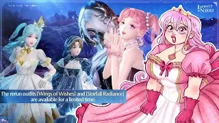 Princess reacts to the New 4⭐ Outfits and Rerun in 2.1 Infinity Nikki!