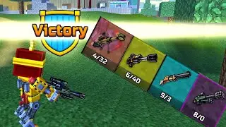 Pixel Gun 3D - ONLY SNIPER RIFLES CHALLANGE IN BATTLE ROYALE