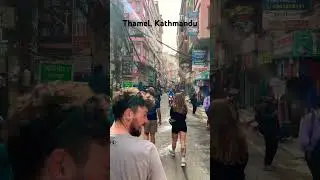 Wandering the streets of Kathmandu, Thamel District