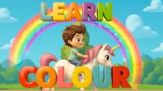Learning Colors Song for Kids | Red, Yellow, Blue & Green  | Papa TV