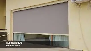 Rulou Umbrire Zip Screen pentru Terasă -  Balcon -  Fereastră marca Eurotenda
