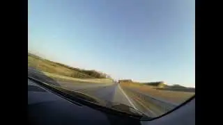 GoPro Hero 3 Fast Motion over Grapevine Dam Rd
