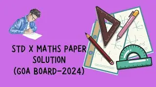 STD X Maths/Goa board/2024/paper solution /(konkani)