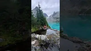Backpacking in the Alpine Lakes Wilderness of Washington 🥾 #pnw #hiking #backpacking #shortsfeed