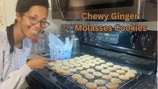 🍪 Soft & Chewy Ginger Molasses Cookies | Easy From-Scratch Recipe 🍪