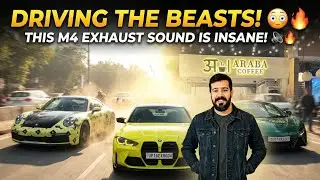 Driving The Beasts 🔥| This M4 Exhaust Sound is insane 🔊😳