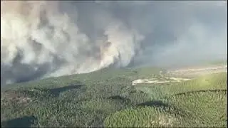 146th Airlift Wing Assists combatting Long Valley Fire (MAFFS) Modular Airborne Firefighitng System