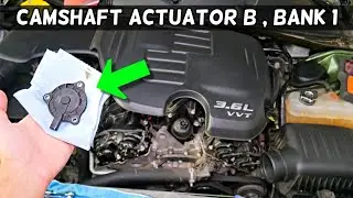 DODGE CHARGER CODE P0013 CAMSHAFT POSITION ACTUATOR B BANK 1, CHECK ENGINE LIGHT VVT SOLENOID