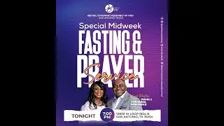 SPECIAL MIDWEEK FASTING & PRAYER SERVICE | REV. JOHN ANIEMEKE | 01.14.2026
