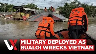 Nine Dead, 30,000 Evacuated, Rescue Teams Mobilised | Typhoon Bualoi Slams Vietnam | VERTEX