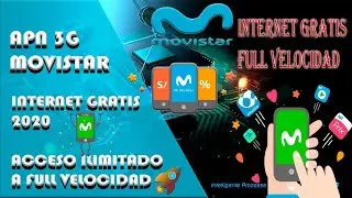 INTERNET GRATIS MOVISTAR 3G FULL VELOCIDAD. 2020 FUNCIONANDO.