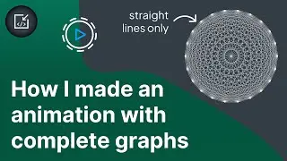 This animation is made of COMPLETE GRAPHS ONLY - Inside code