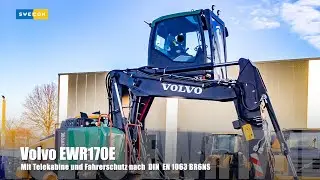 Volvo EWR170E... Swecon Special Edition mit hochfahrbarer Fahrerkabine.